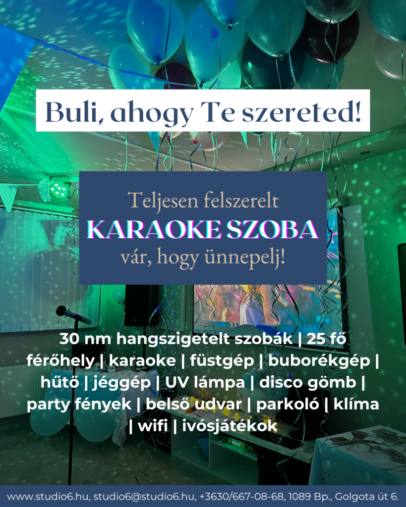 karaoke szoba